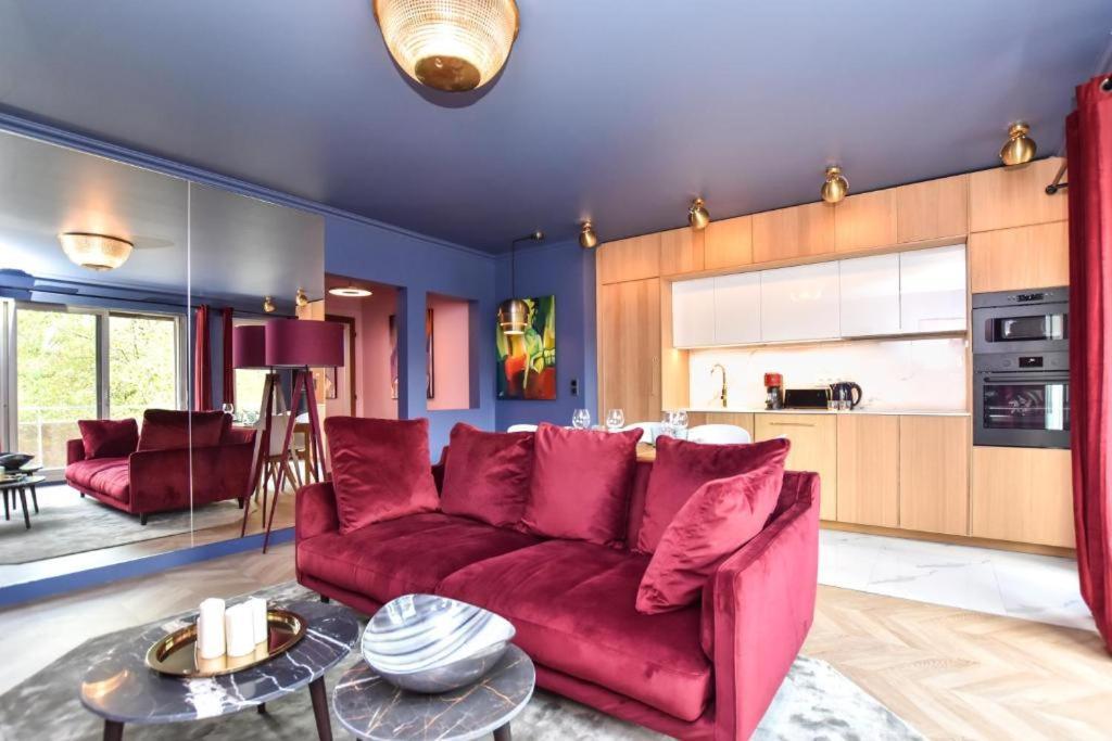 Luxury Paris La Vie En Rose Jacuzzi Terrasse Parking Apartman Kültér fotó